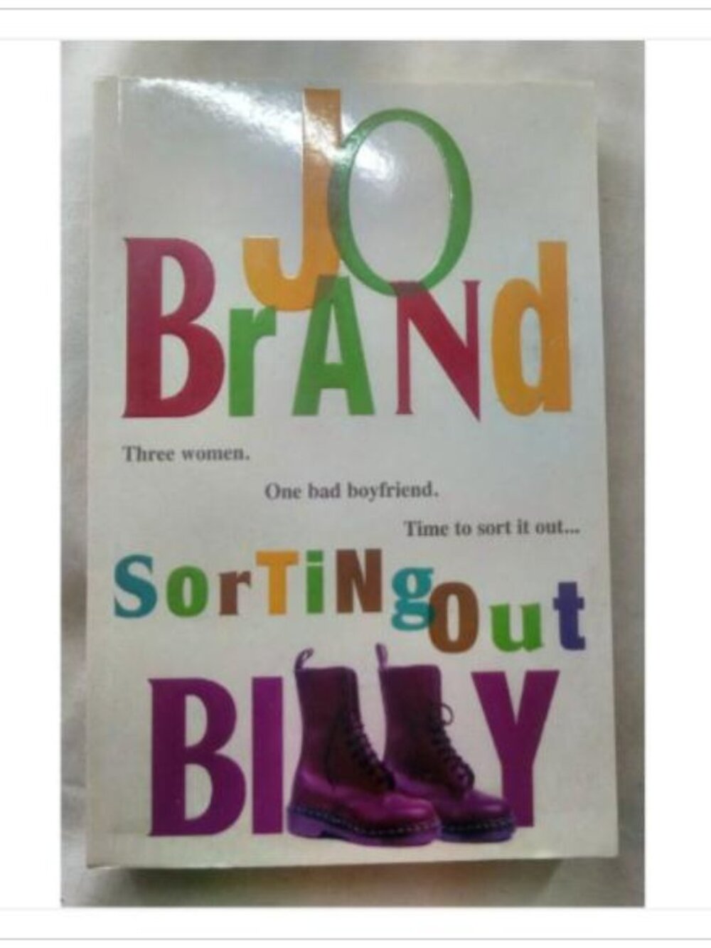 Sorting Out Billy Jo Brand First Edition Paperback Book Vintage Novel Read